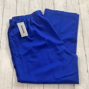 Women’s Alia Blue Stretch Waist Pants Size 16W Petite